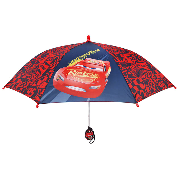 Disney Pixar Cars Lightning McQueen Kinderregenschirm Rot 2