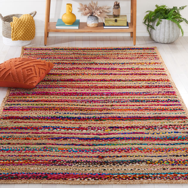 Safavieh Cape Cod CAP303 Teppich, Natur / Multi 2