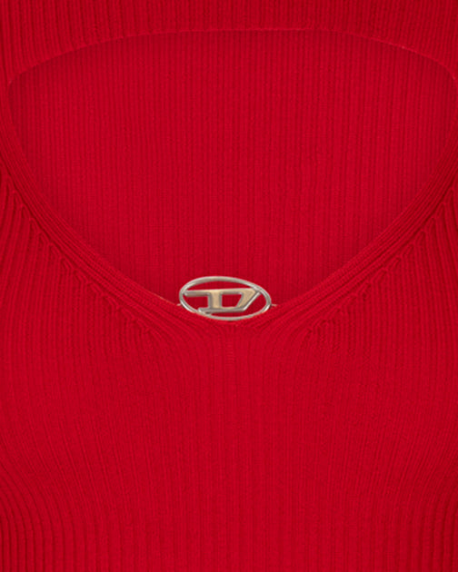Diesel M-Olina Pullover Rot Medium 4