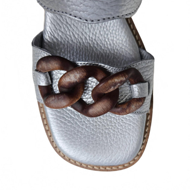 Softwaves Birdie Ballet Sandal Silver EU 38.5 4