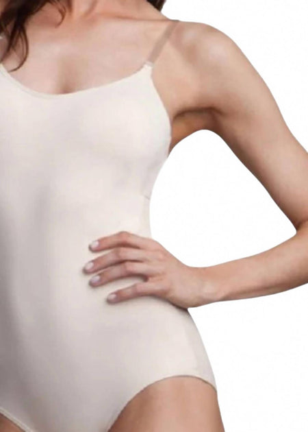Capezio Foundation Bratek Bodysuit Beige XSmall 3
