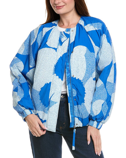 Marimekko Silmuko Unikko Jacket Blue Small 2