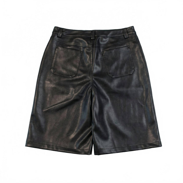 knotWTR Shorts Leather Black 34 4