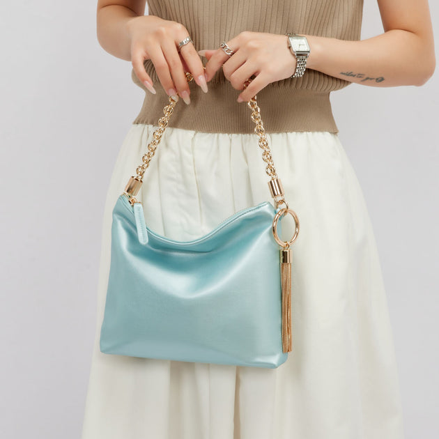 Mia K. Brigitte Schultertasche Beige Klein 3