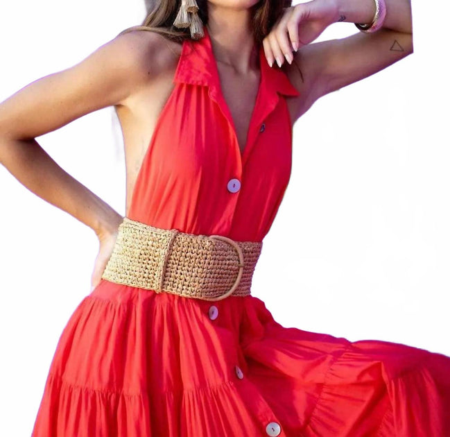 Erika Pena Isabella Belt Brown One Size 3