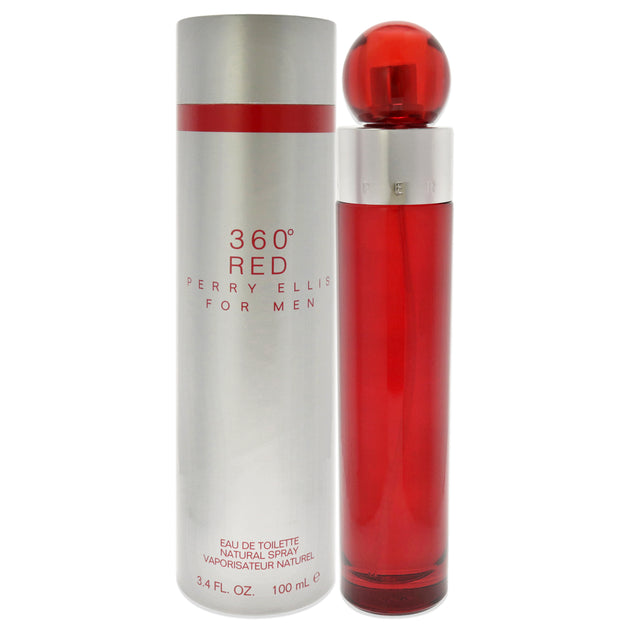 Perry Ellis 360 Red Eau de Toilette Red 3.4 oz 2
