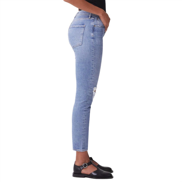 AGOLDE Riley High Rise Straight Jean Multi 30 4
