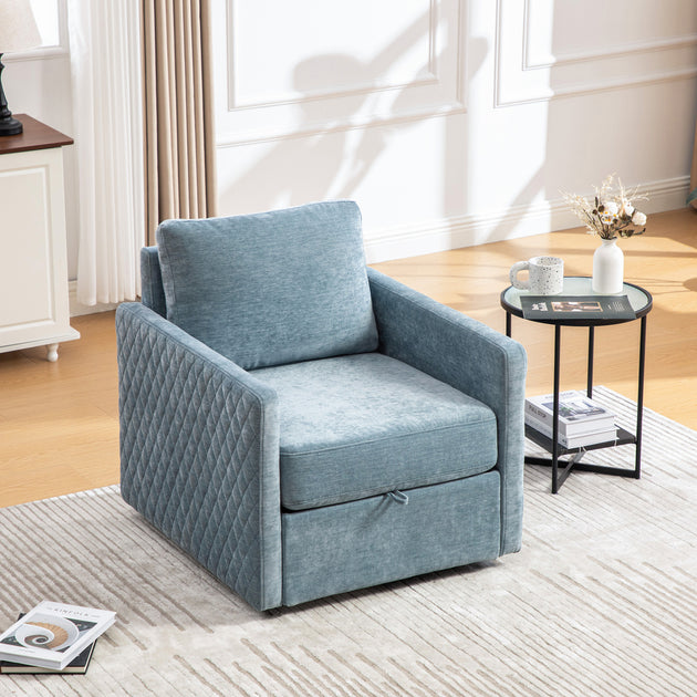 GOODSILO Swivel Storage Armchair 2