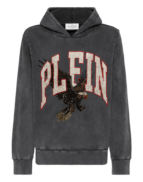 Philipp Plein Plein Eagle Hoodie Grey XXXLarge 2
