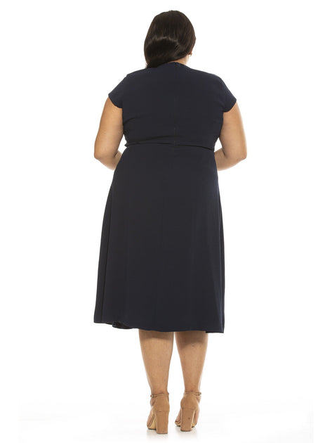 alexia admor lily midi dress ALEXIA ADMOR Lily Midi Dress