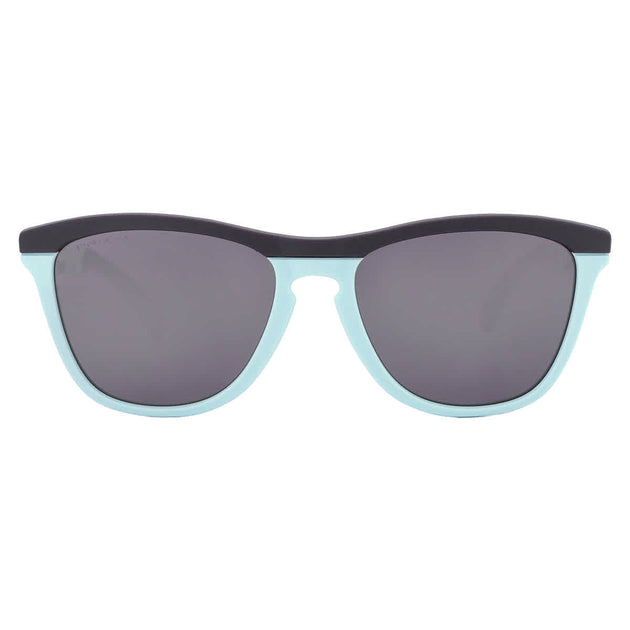 Oakley OO9284 Frogskins Range Square Sunglasses Matte Carbon/Blue Milkshake 55 2