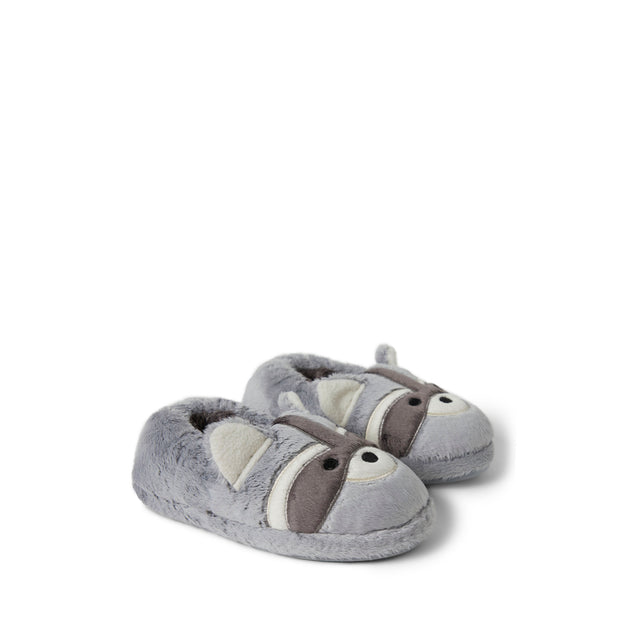 Dearfoams Emery Critter Slipper Black US 2 3