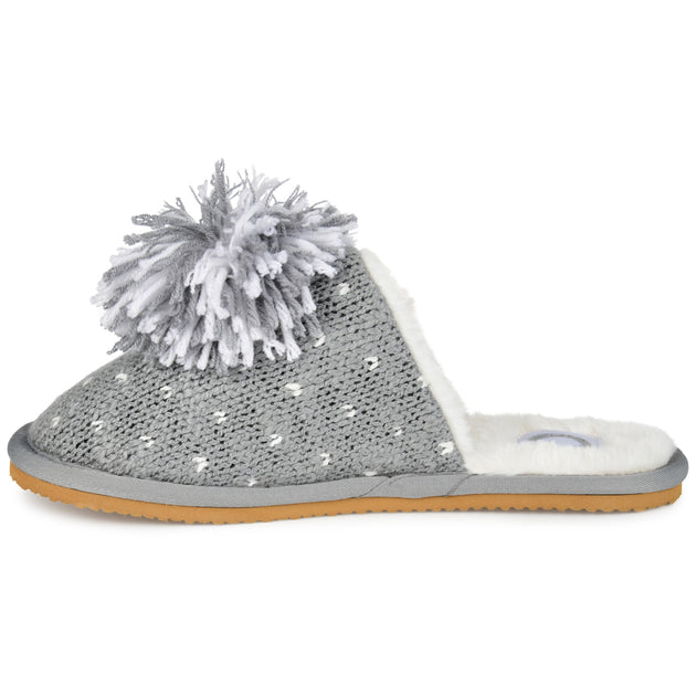 Journee Collection Stardust Slipper Black US 8 3