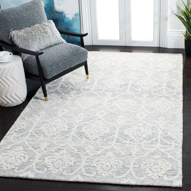 Safavieh MET996 Area Rug Light Blue/Ivory 2
