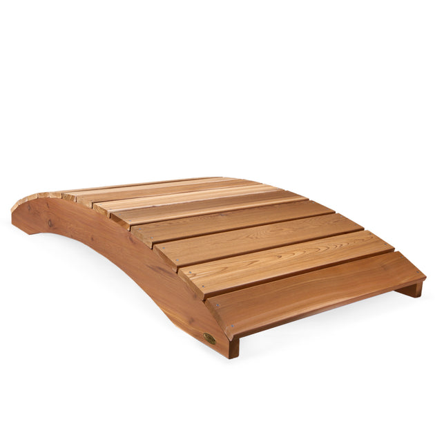 Hivvago 6-ft Cedar Garden Bridge 2