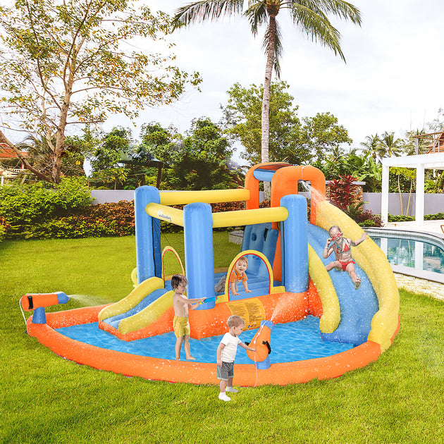 Hivvago Inflatable Bounce House MultiColor 3