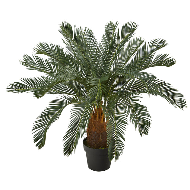 Hivvago Cycas Artificial Tree Green 91cm 2