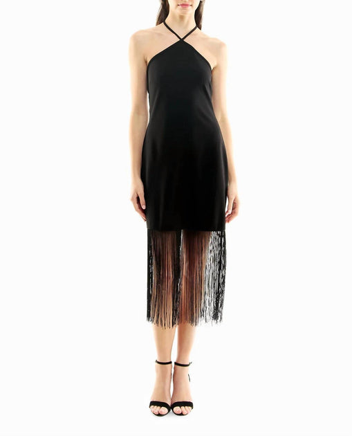 Nicole Miller Sylvie Sheath Dress Black US 8 2