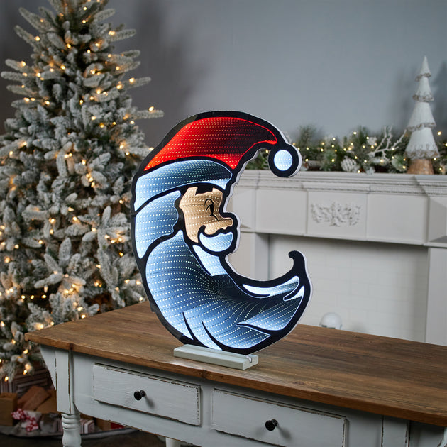 Hivvago Santa Half Moon Ekkolight White/Red 23in 4