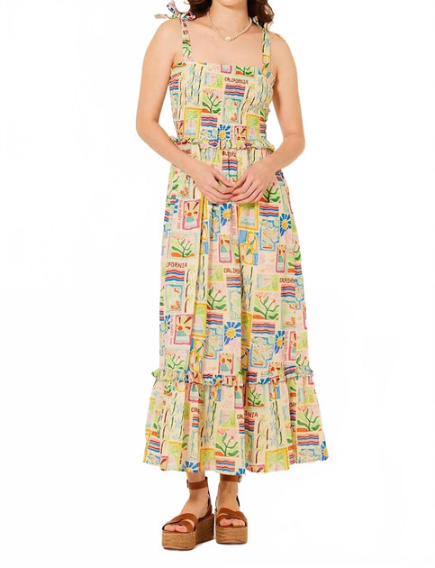 BILA77 Linda Flora Maxi Dress Multi XS 2