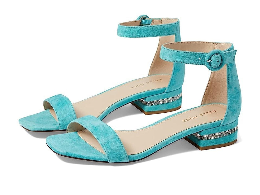 Pelle Moda Nita Sandals Blue US 6 2