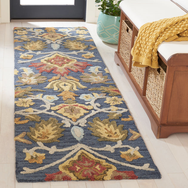Safavieh Blossom BLM402 Area Rug Navy/Multi 4
