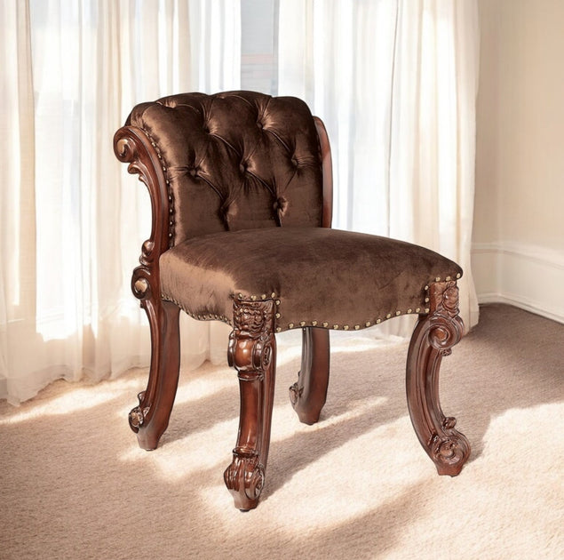 Hivvago 18" Bar Chair Brown 2
