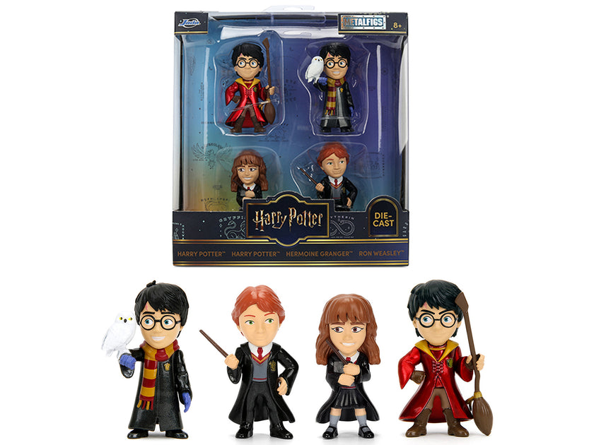 Jada Harry Potter Metalfigs Diecast Figures Set of 4 2