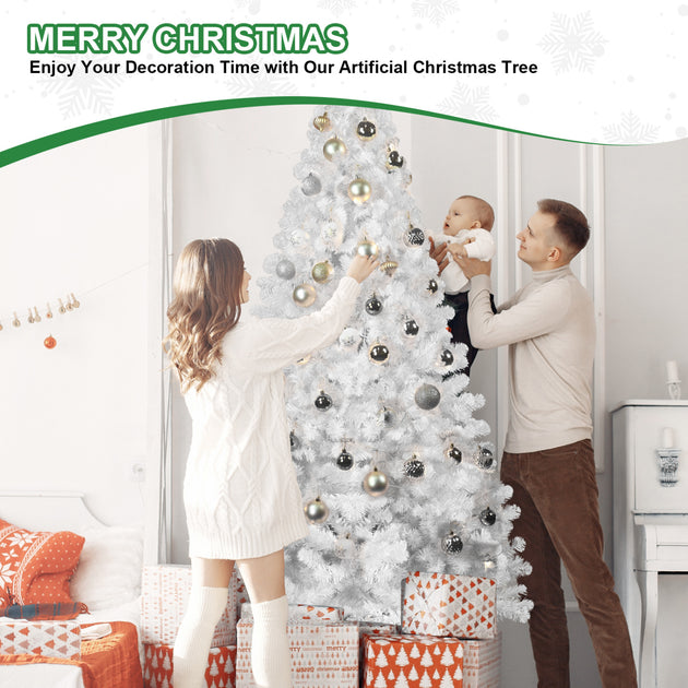 Streamdale 6ft White Christmas Tree 3