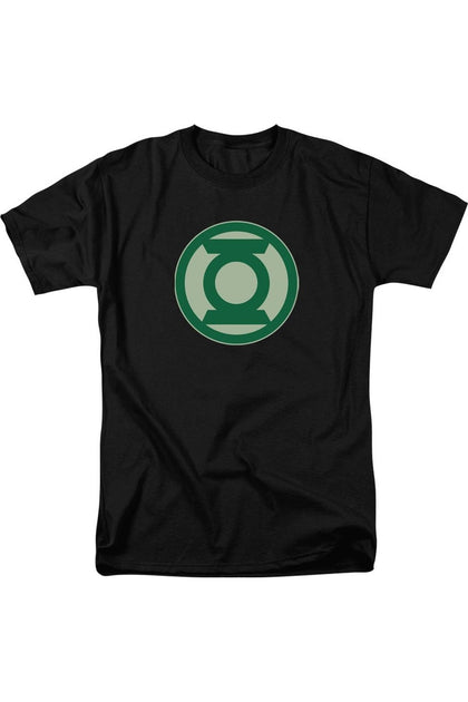 Gildan Green Lantern Symbol T-Shirt Black 2