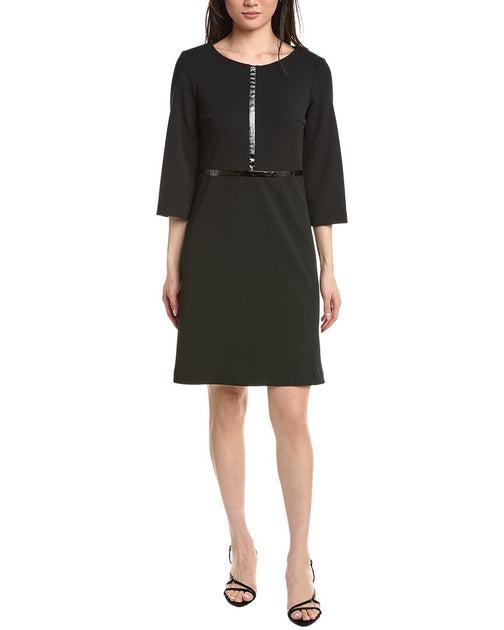 Joseph Ribkoff Sheath Dress Black US 6 2