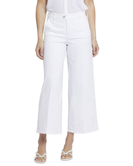 NYDJ Mona Jean Patte Évasée Blanc US 4 2