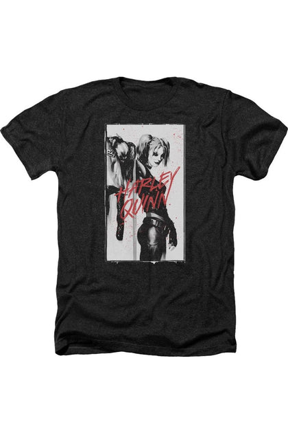 Gildan Batman Inked Quinn T-Shirt Black XL 2