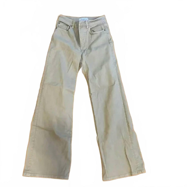 SOMETHING NAVY High Waisted Wide Leg Denim Pants Brown 29 3