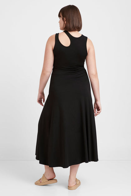 Marcella Mazie Dress Black Large 3