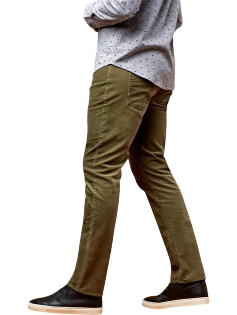 Pantalon en Velours United Harrison Vert US 30 Regular 3