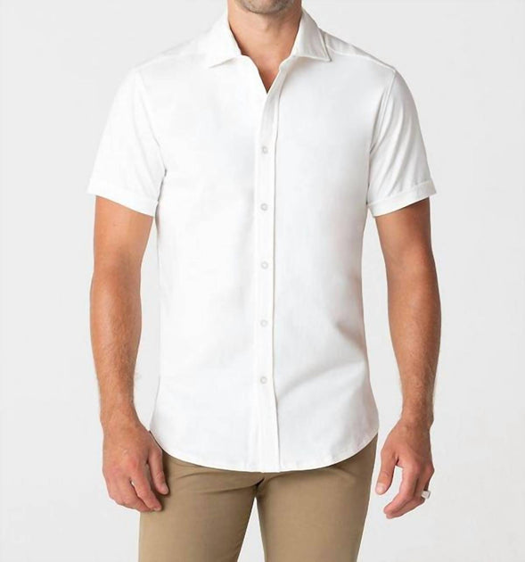 Swet Tailor Polished Short Sleeve Shirt White 2X 2