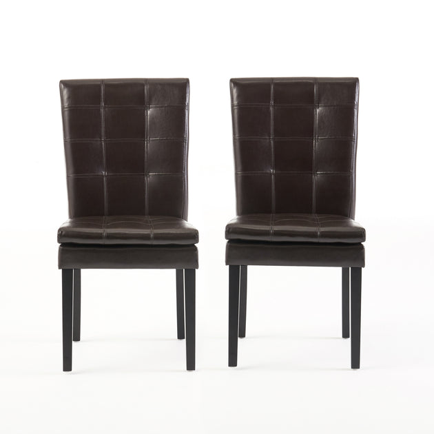 Streamdale Badin KD Dining Chair Brown 3