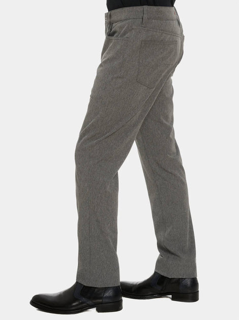 Robert Graham Grady Straight Leg Pants Grey US 42 Regular 3