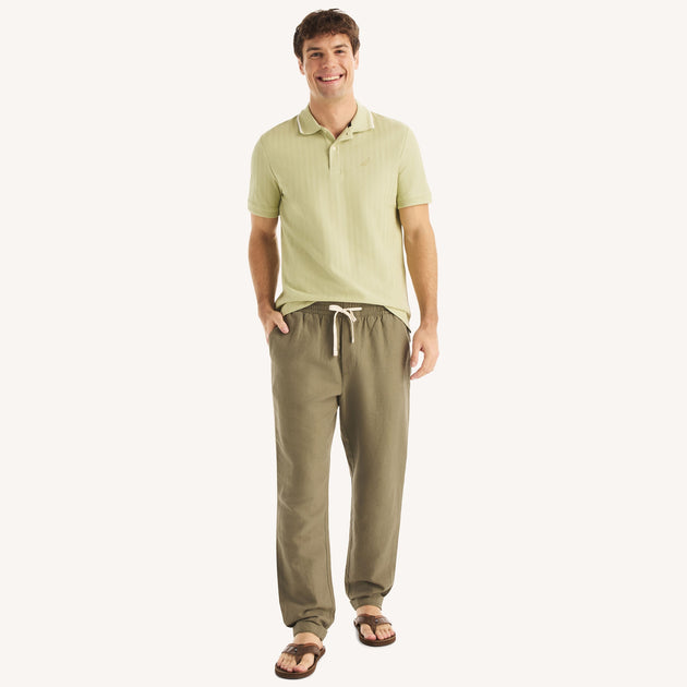 Nautica Linen Drawstring Pant Multi XLarge 3
