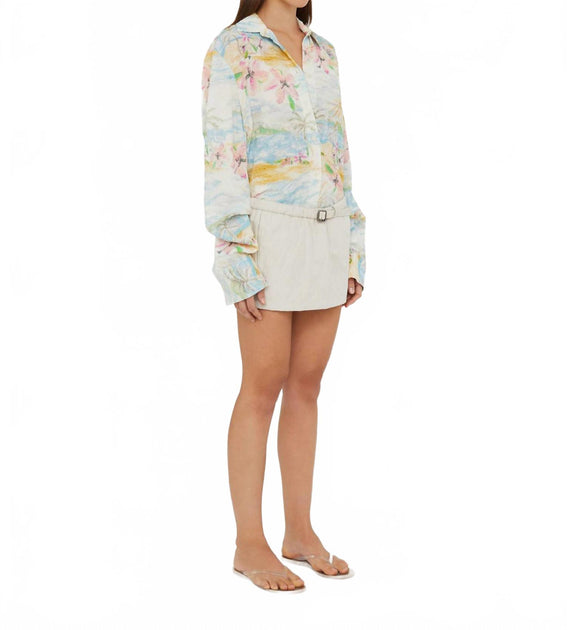 Christopher Esber Crimped Bahia Shirt Multi US 12 4