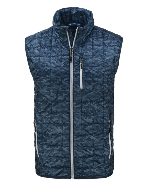 Cutter & Buck Rainier PrimaLoft Insulated Vest Blue Small 2
