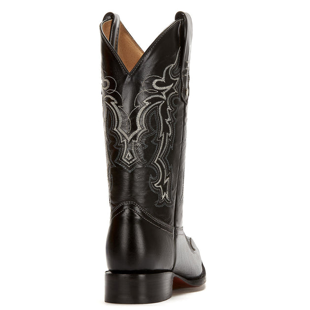Forastero Western Cowboy Leather Boots Black US 8 5