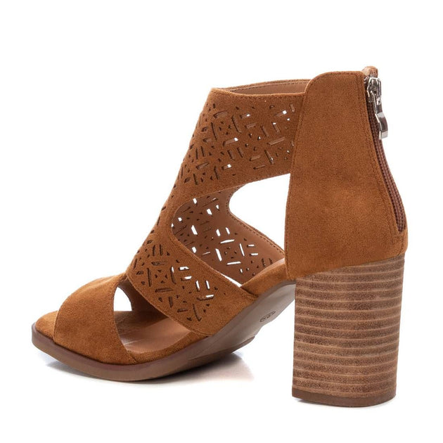 XTI Women's Suede Sandals Brown US 8 3