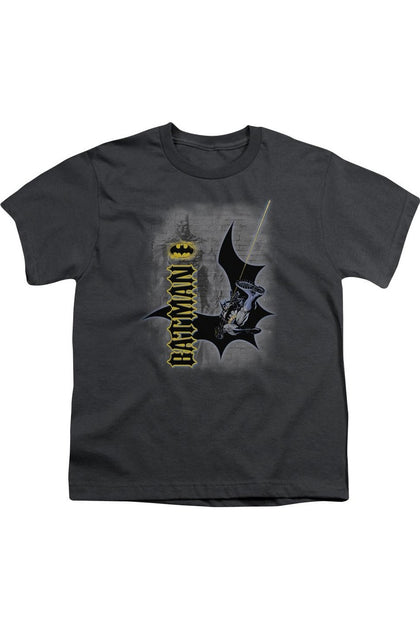 Gildan Batman Swing Into Action Kurzarm Jugendlich T-Shirt 2