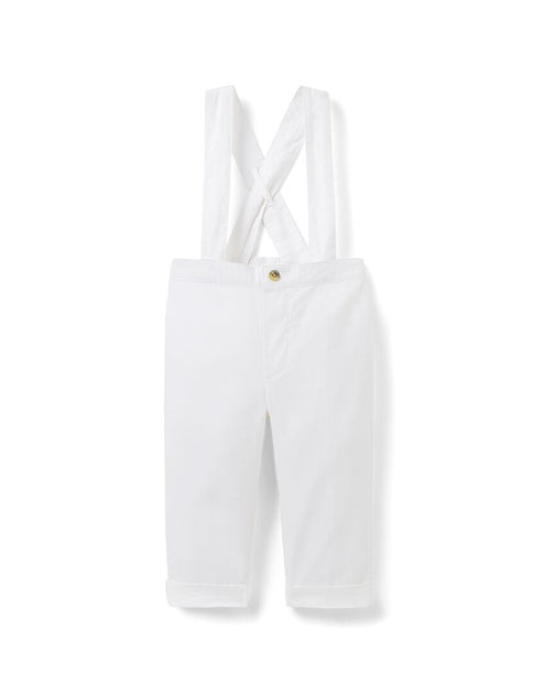 Janie and Jack Suspender Pant White 18-24 Months 2
