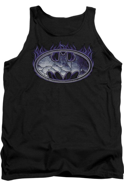 Gildan Batman Cracked Shield Tank Top Schwarz XXL 2