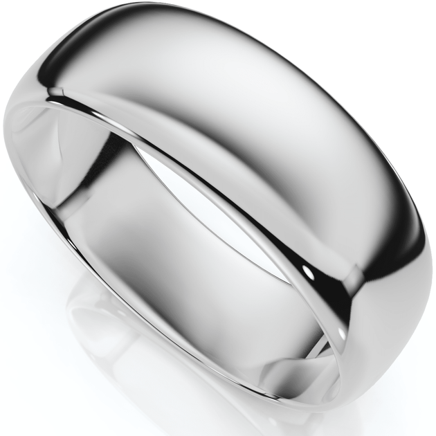 Pompeii3 Plain Platinum Wedding Band Multi US 10.5 2