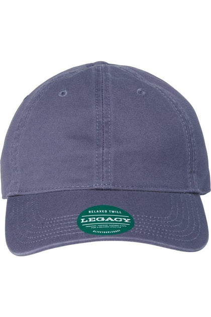 Legacy Relaxed Twill Dad Hat Blue One Size 2