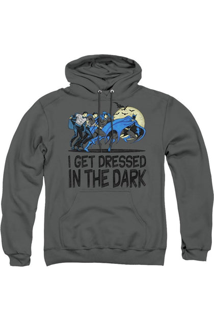 Gildan DC Comics Get Dressed Hoodie Grey Large 2